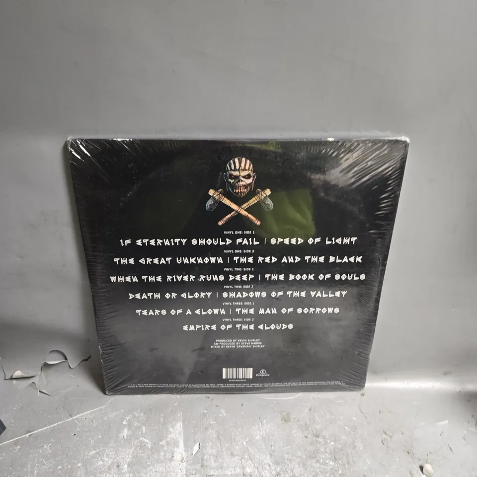 SEALED IRON MAIDEN THE BOOK OF SOULS LIMITED EDITION VINYL 