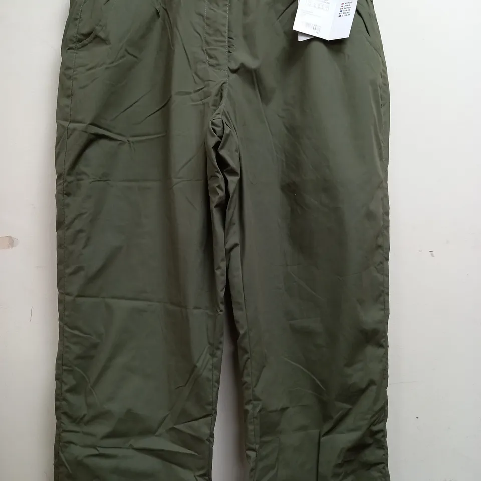 MOUNTAIN WAREHOUSE ISOTHERM CARGO PANTS IN KHAKI - UK 12