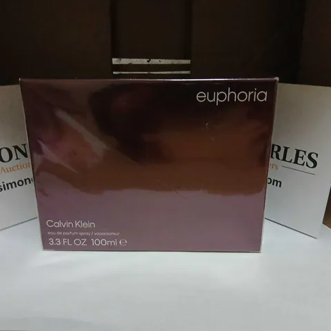 BOXED AND SEALED CALVIN KLEIN EUPHORIA EAU DE PARFUM 100ML 