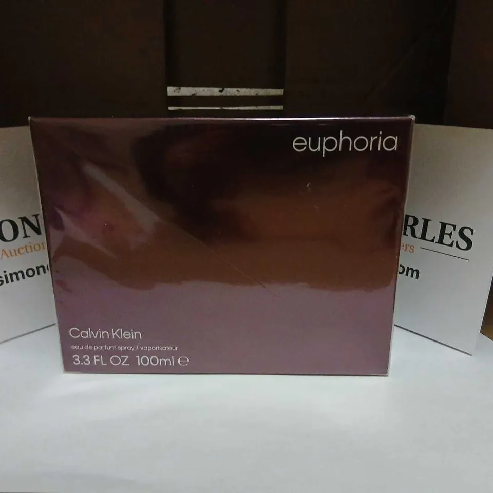 BOXED AND SEALED CALVIN KLEIN EUPHORIA EAU DE PARFUM 100ML 