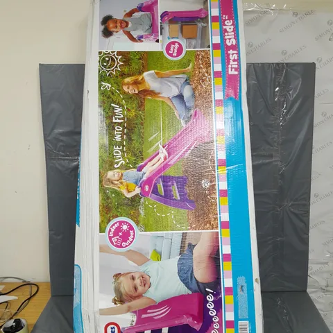 BOXED LITTLE TIKES FIRST SLIDE - PINK/PURPLE - COLLECTION ONLY