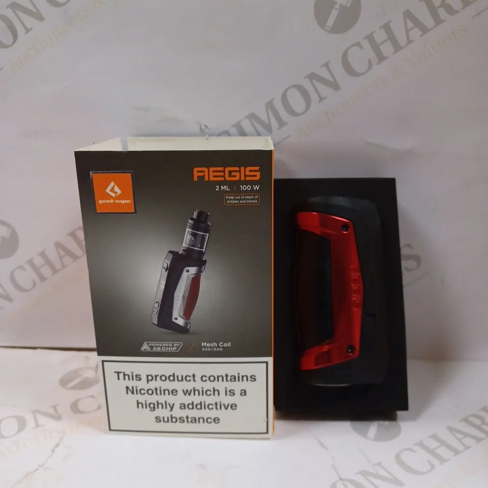 BOXED GEEKVAPE AEGIS MAX ZEUS KIT – RED PHOENIX