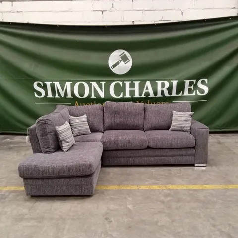 MINC FABRIC LEFT HAND CORNER CHAISE SOFA