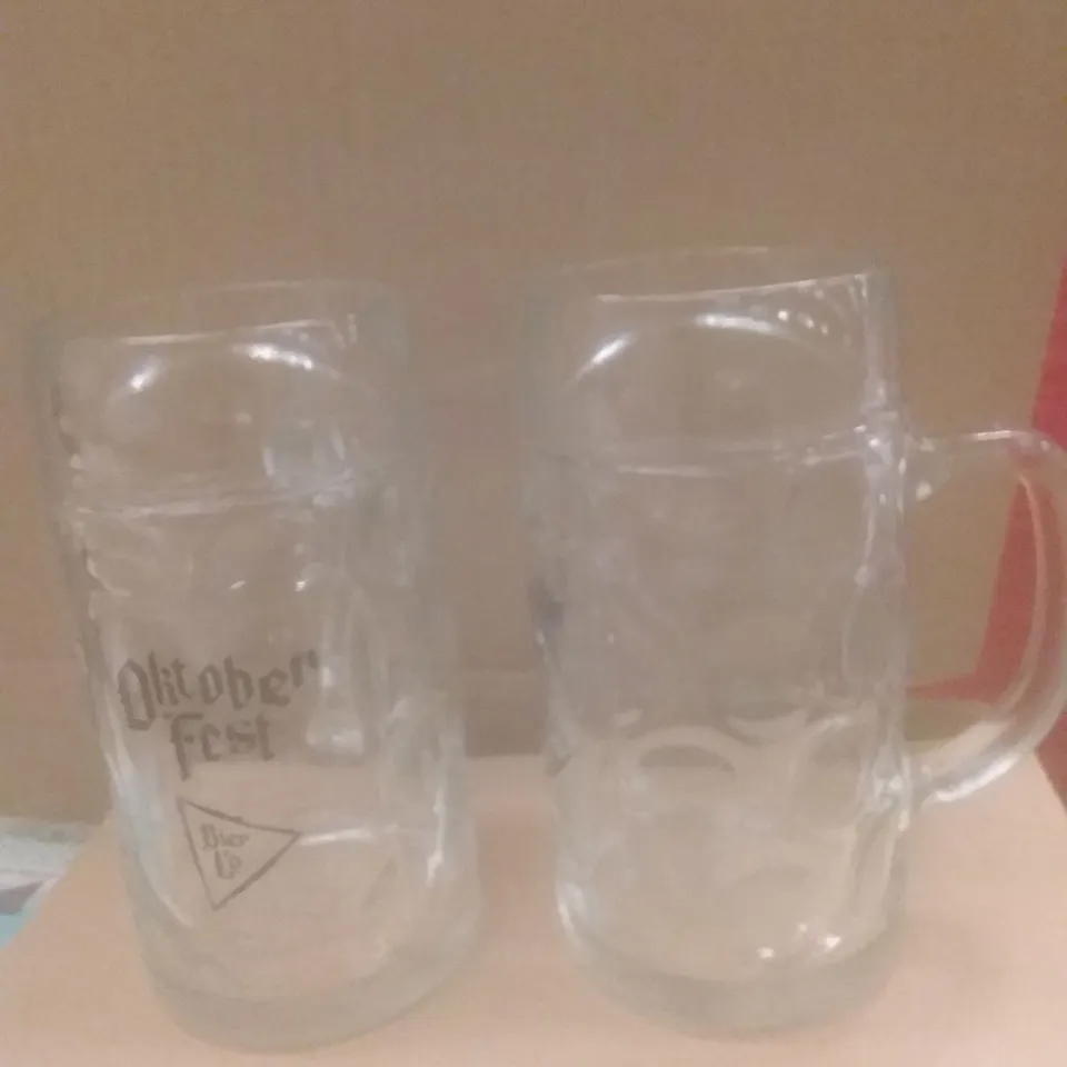 PALLET OF APPROXIMATELY 104 BOXES OF 6 BIER CO OKTOBERFEST 0.5L TANKARDS(APPROXIMATELY 624 GLASSES IN TOTAL)