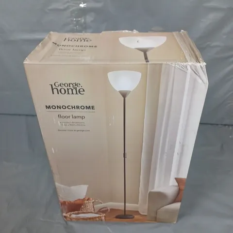 BOXED MONOCHROME FLOOR LAMP