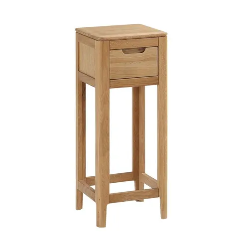 BOXED DUNMORE OAK TELEPHONE STAND
