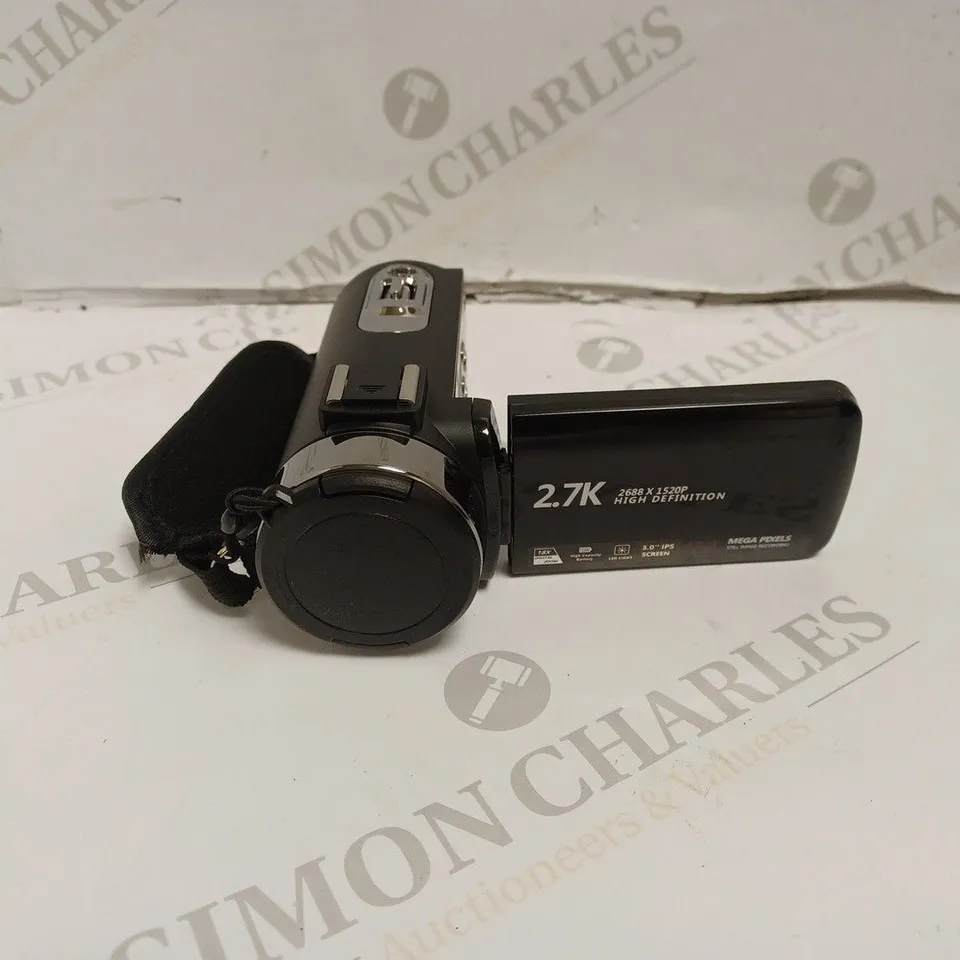 BOXED HD 2.7K CAMCORDER. 