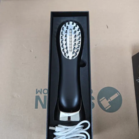 LUNAMOUR LASERBOOST+ RF SONIC & LL-LASER HAIR GROWTH BRUSH - BOXED 