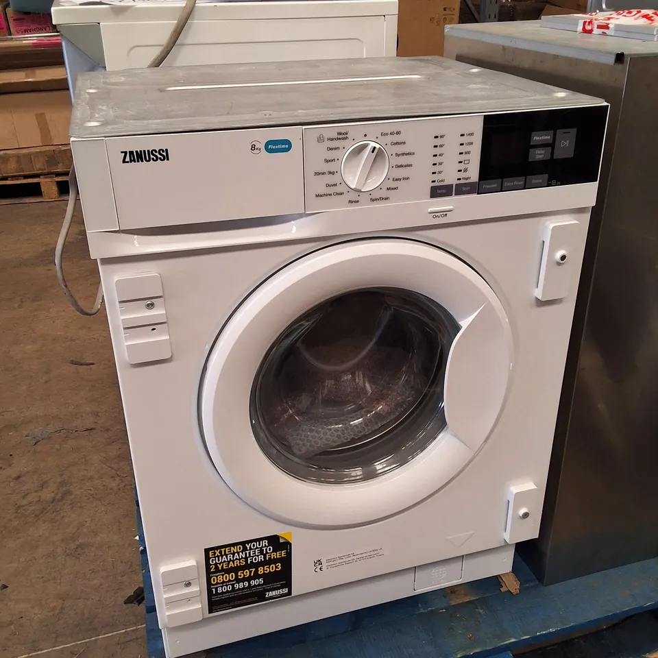 ZANUSSI ZW84PCBI 8 KG 1400 SPIN WASHING MACHINE - WHITE