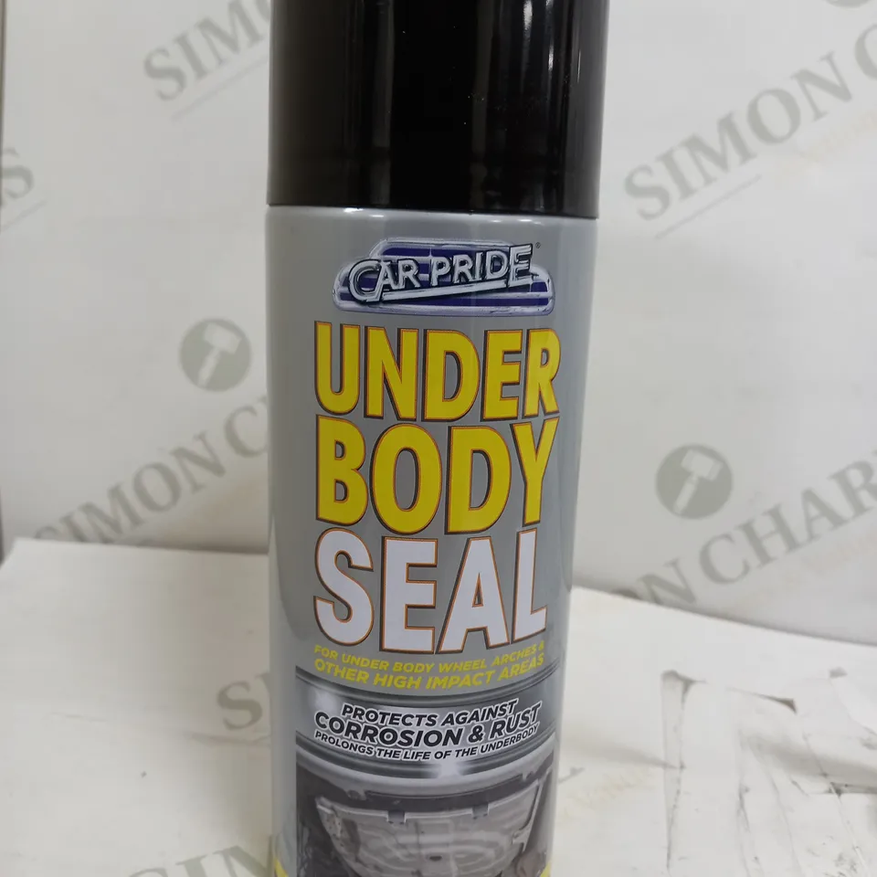 BOX OF 12 CAR PRIDE UNDER BODY SEAL IN BLACK