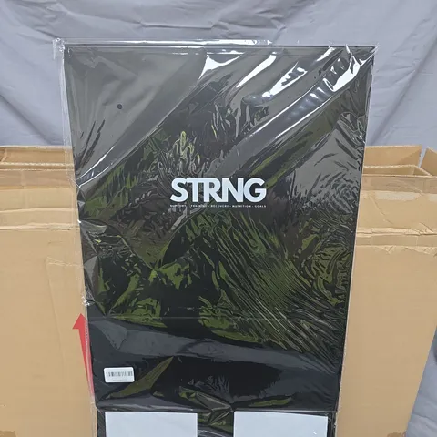 BOX OF APPROXIMATELY 10 STRNG BRANDED FITNESS BOARDS, IN PROTECTIVE WRAP