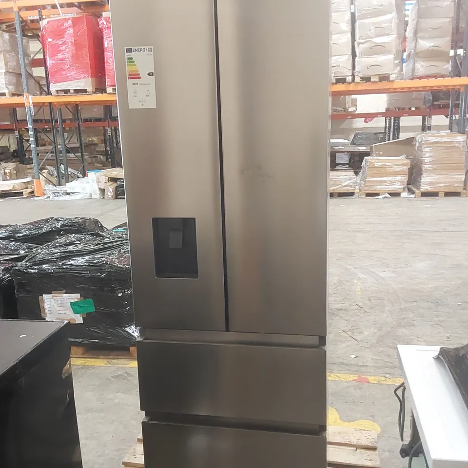 HISENSE PUREFLAT RF632N4WIF FRIDGE FREEZER - STAINLESS STEEL