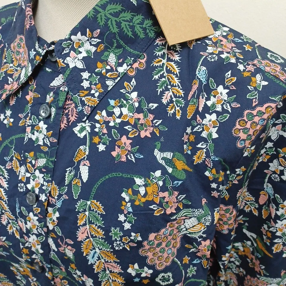 BODEN PAISLEY LONG SLEEVE SHIRT - UK 14R