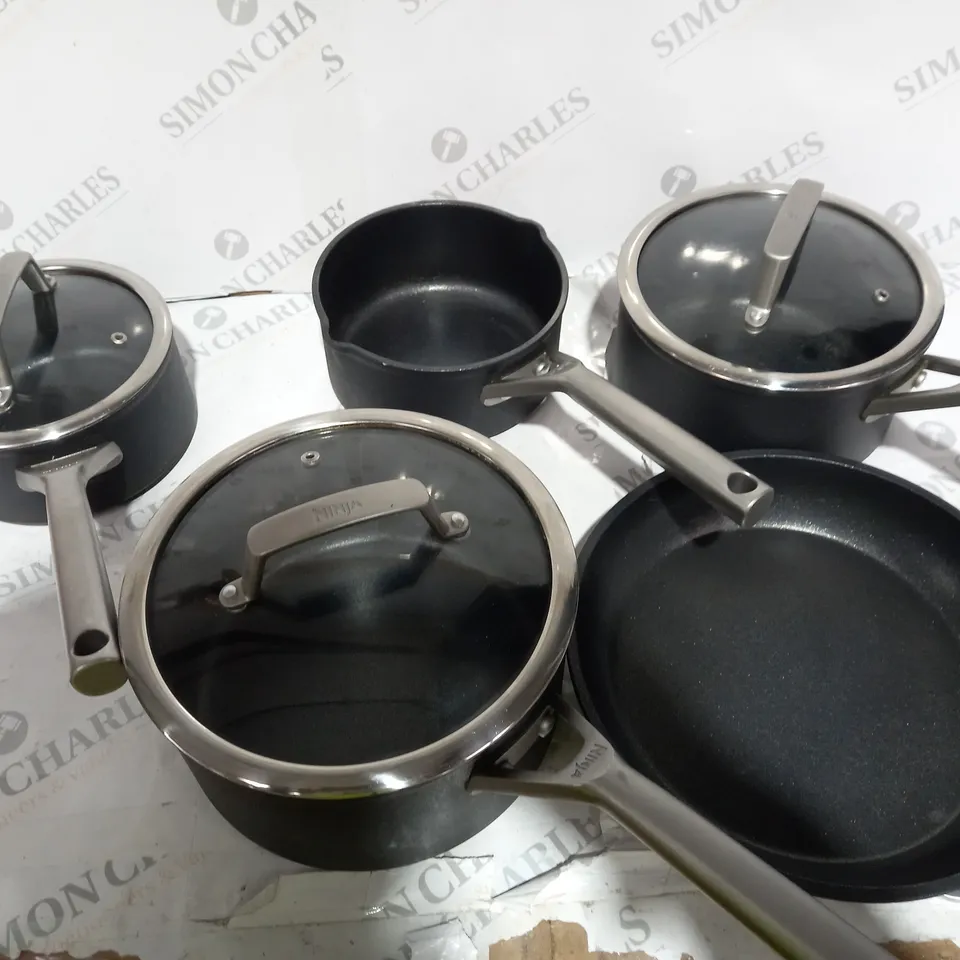 BOXED NINJA FOODI ZEROSTICK PAN SET