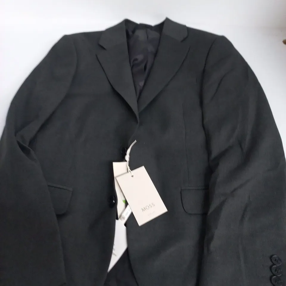 MOSS MEN'S SLIM FIT SUIT JACKET – SIZE UK 36S, CHARCOAL