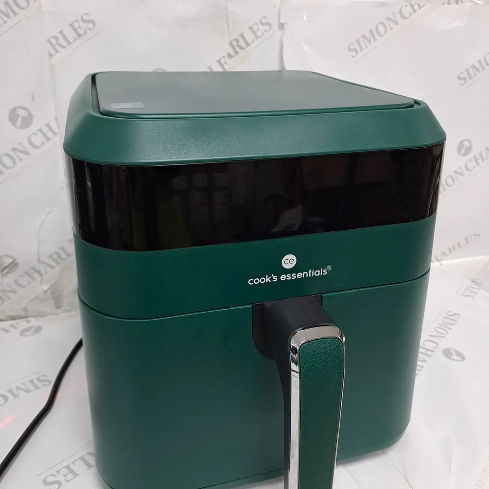 COOKS ESSENTIALS AIR FRYER - EMERALD