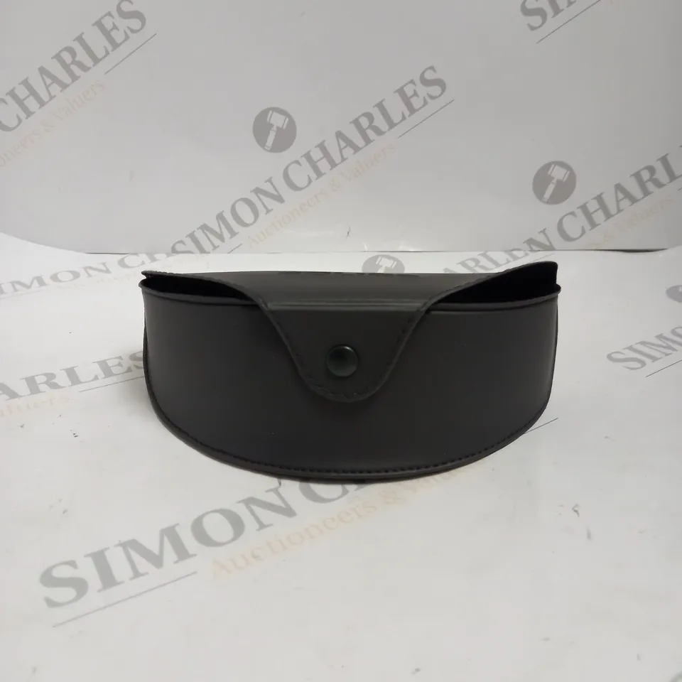 LARGE BOX OF APPROX 140 POLICE SUNGLASSES CASES.