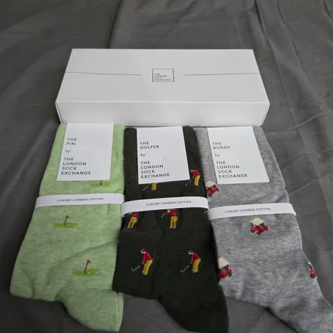 THE LONDON SOCK EXCHANGE 3 PACK OF SOCKS SIZE UNSPECIFIED 