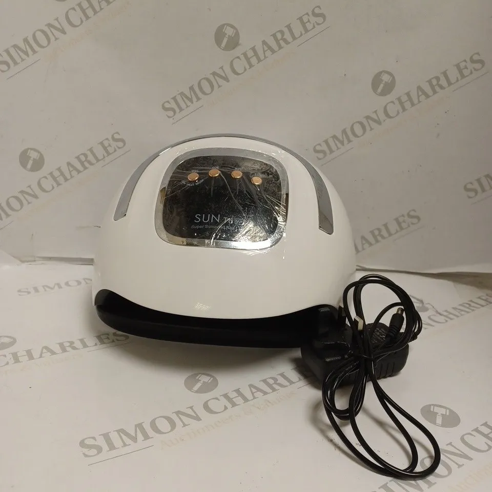 BOXED PROFESSIONAL GEL POLISH LED NAIL DRYER LAMP. 