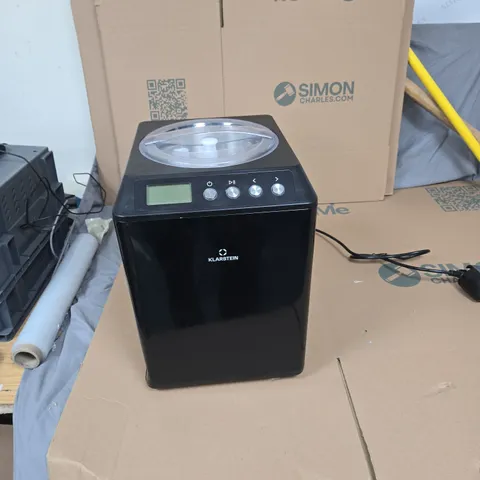 KLARSTEIN ICE CREAM MAKER - BLACK, 250W