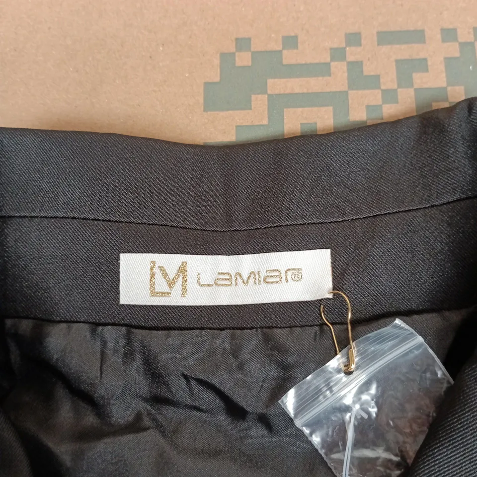 LAMIER GREY COLLARED JACKET DEVON