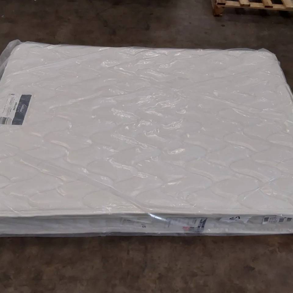 BAGGED 4'6" DOUBLE SILENTNIGHT MIRACOIL SPRUNG PIPPA ULTIMATE PILLOWTOP FIRM MATTRESS RRP £429