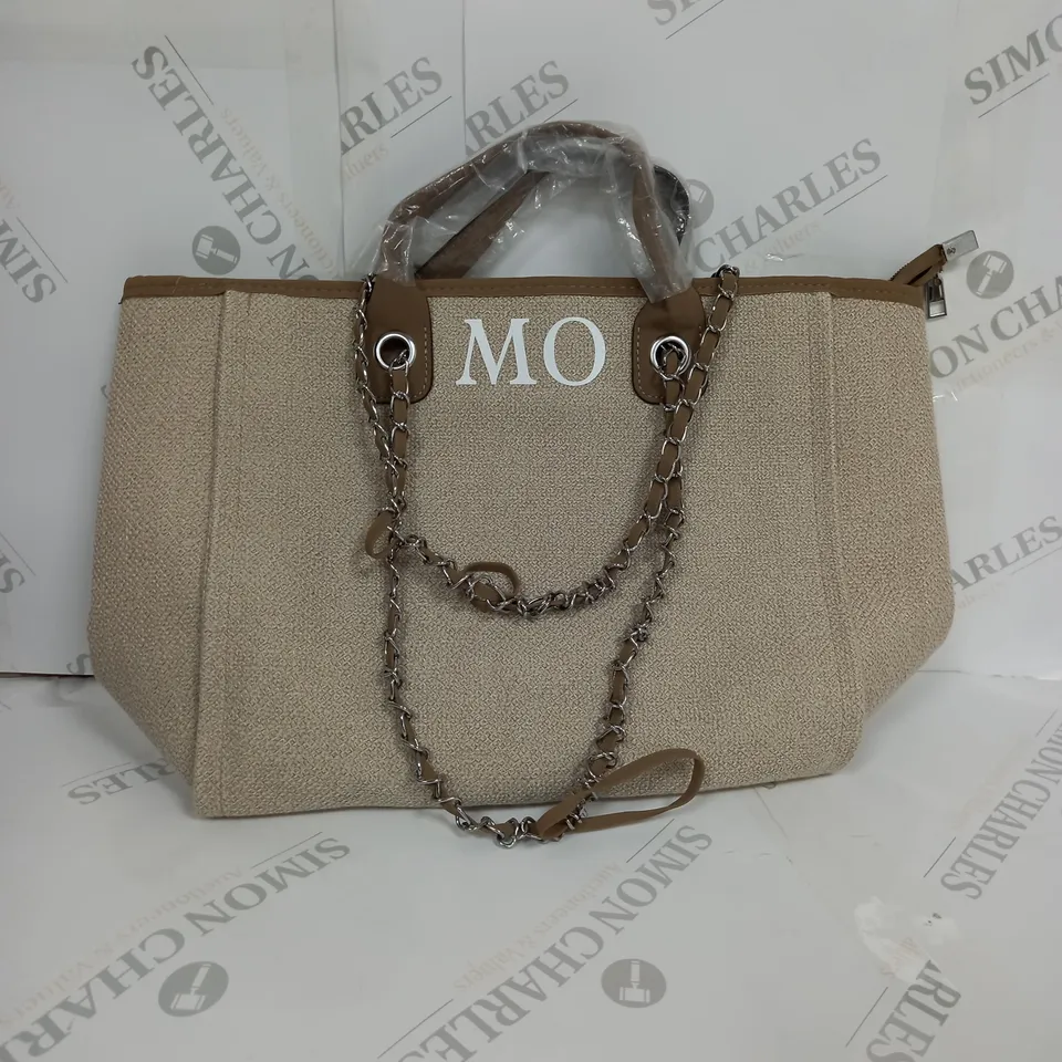 MO BEIGE HAND BAG 