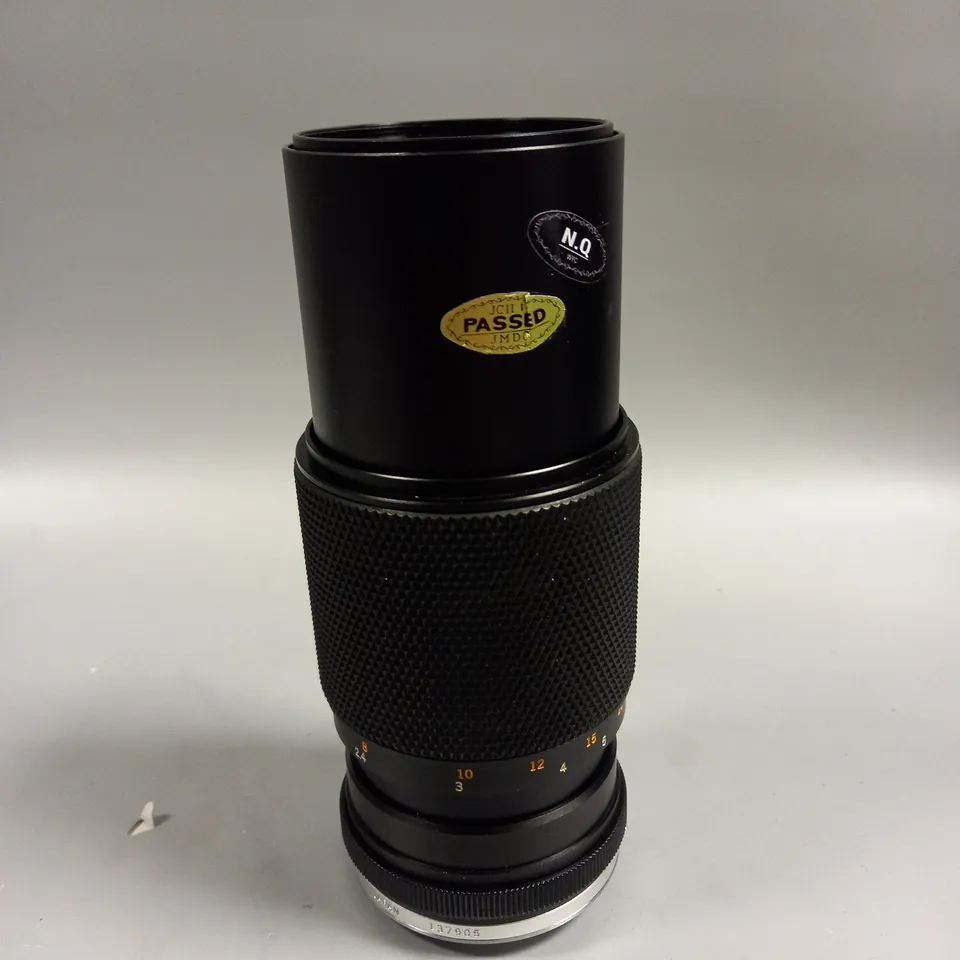 OLYMPUS OM-SYSTEM S ZUIKO CAMERA LENS 