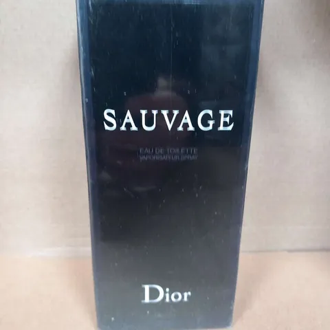BOXED AND SEALED DIOR SAUVAGE EAU DE TOILETTE 200ML
