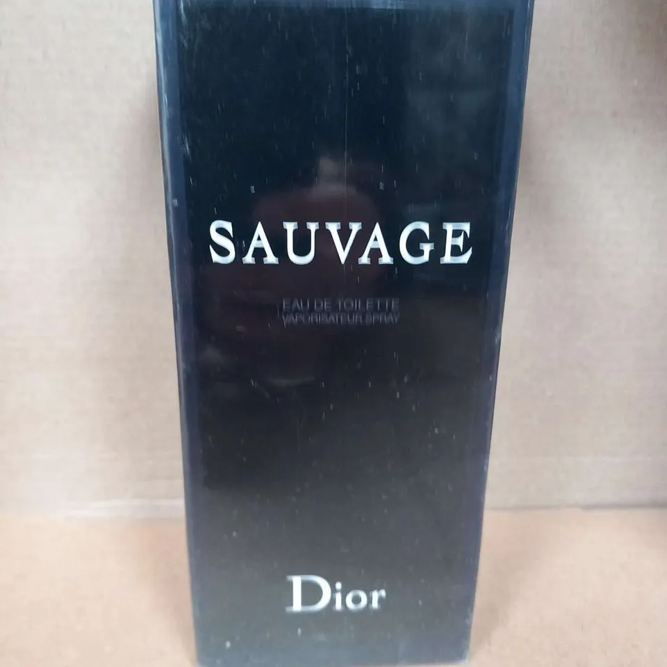 BOXED AND SEALED DIOR SAUVAGE EAU DE TOILETTE 200ML