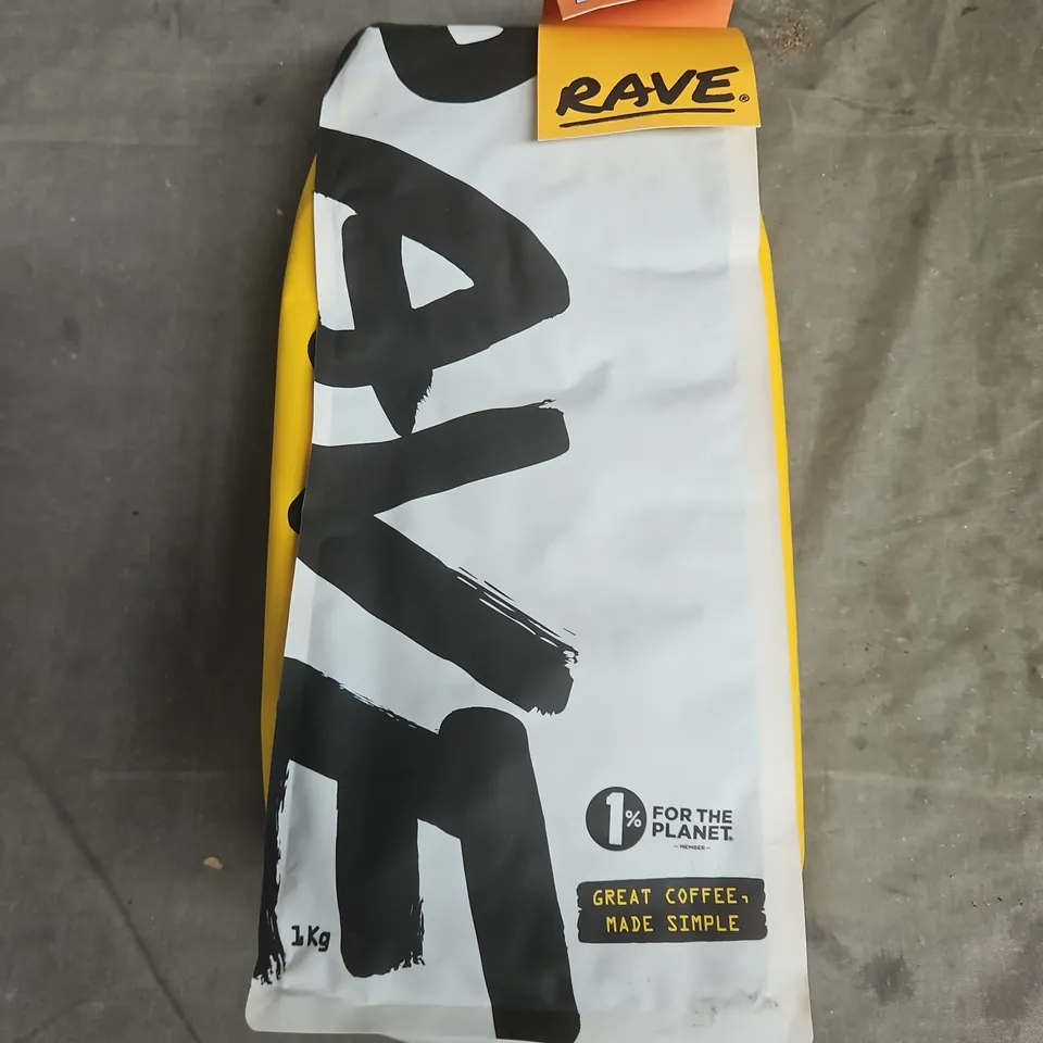 RAVE ESPRESSO BLEND COFFEE BEANS 1KG