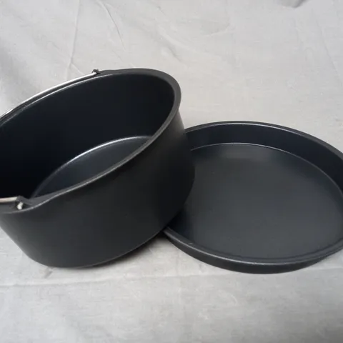 BOXED OUTLET COOK'S ESSENTIALS SET OF 2 AIR FRYER ACCESSORIES