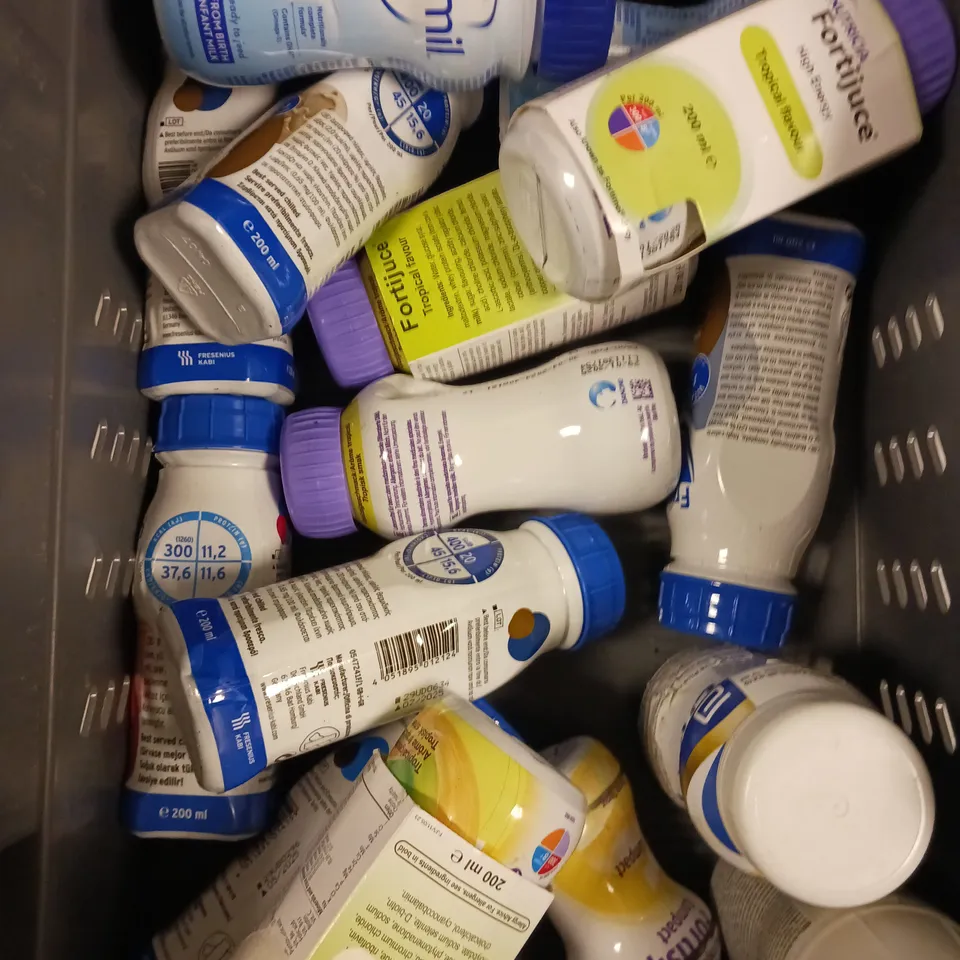 APPROXIMATELY 15 ASSORTED FOOD SUPPLEMENT DRINKS - COLLECTION ONLY 