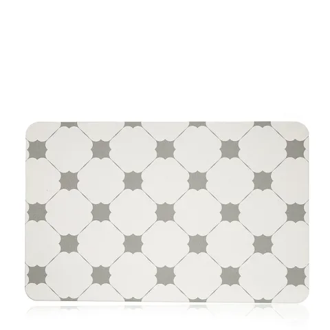 SIMPLI SET OF 1 QUICK DRYING STONE BATH MAT GREY