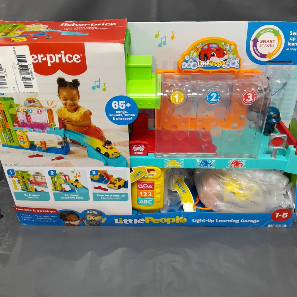 FISHER-PRICE LITTLE PEOPLE LIGHT-UP LEARNING GARAGE