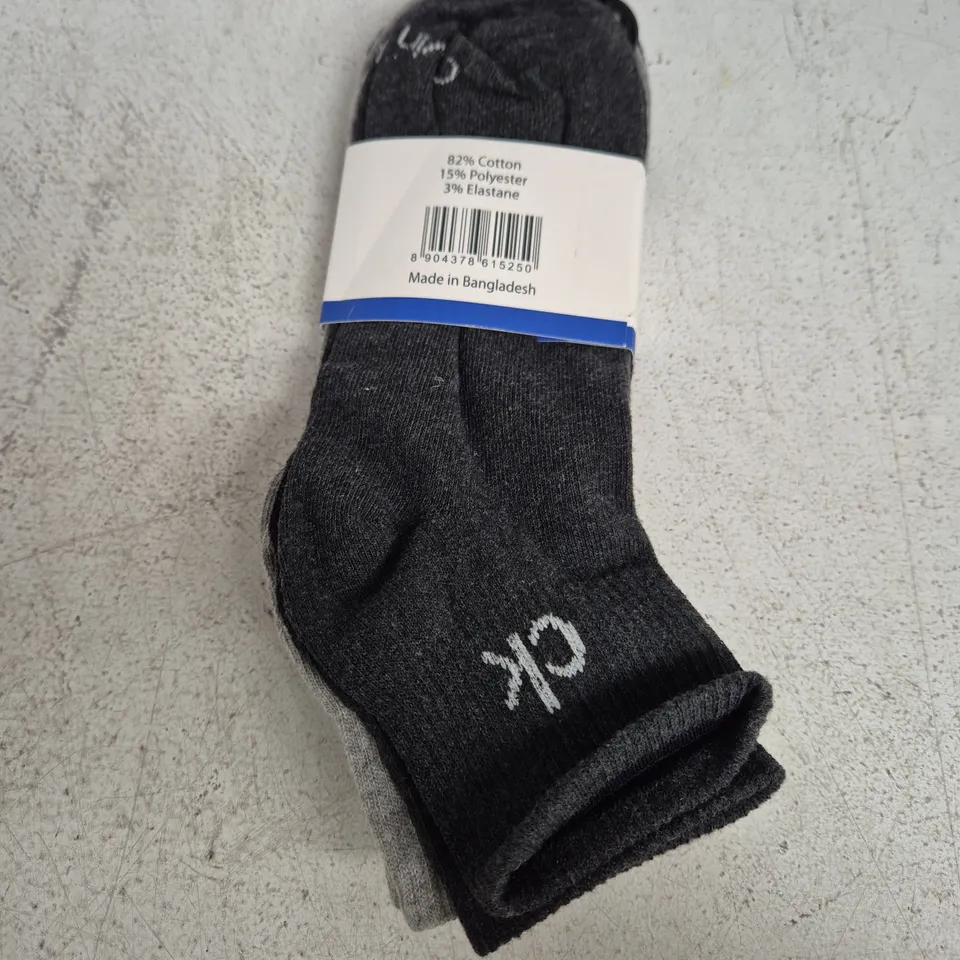 Calvin Klein Socks – 3 Pairs, Bamboo with Cotton, One Size