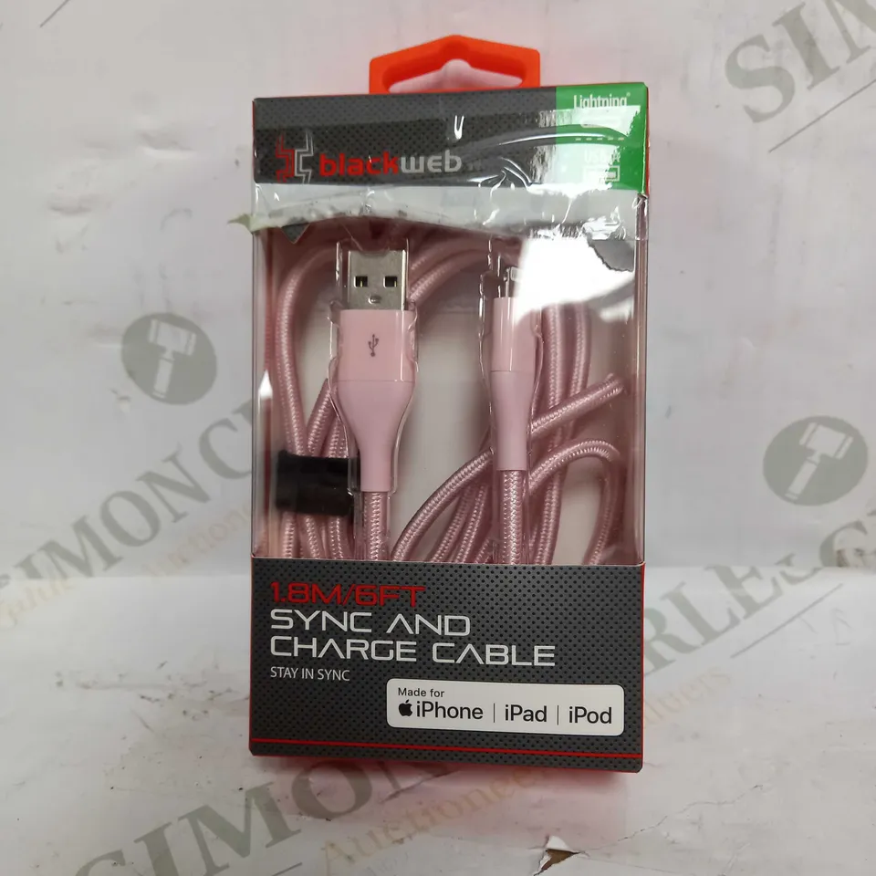 BLACK WEB 1.8M CABLE