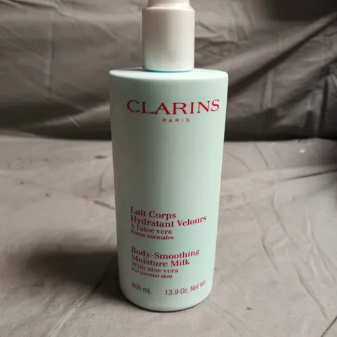 CLARINS PARIS LAIT CORPS HYDRATANT VELOURS BODY MOISTURISING MILK WITH ALOE VERA – 400 ML