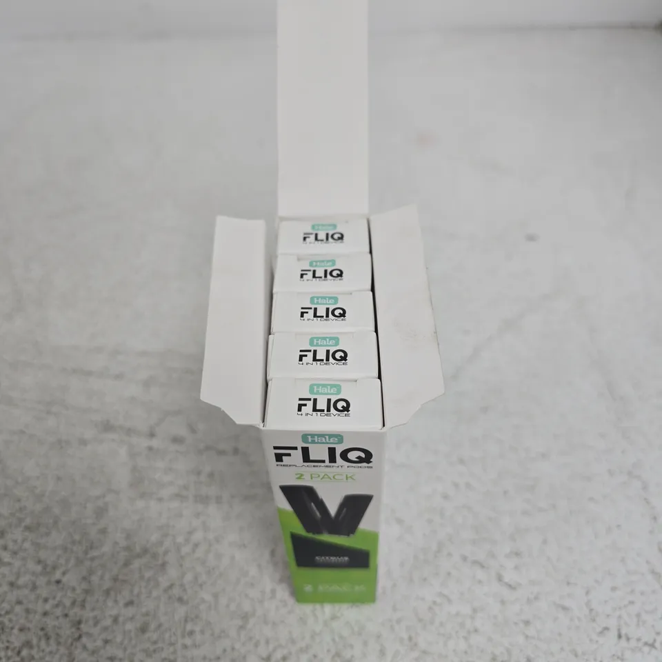 APPROXIMATELY 200 BOXED HALE FLIQ CITRUS FUSION REPLACEMENT POD PACKS (2 REPLACEMENT PODS PER PACK)