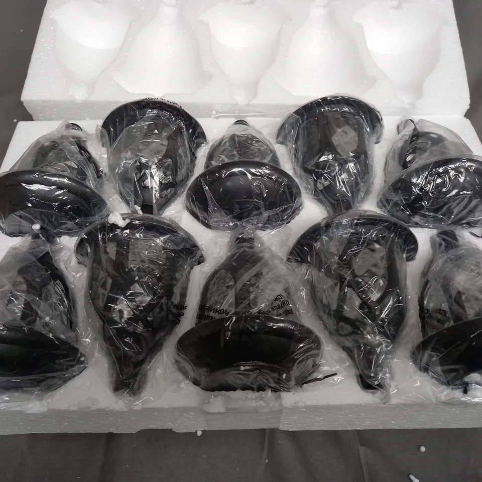 BOXED GARDEN REFLECTIONS SET OF 10 SOLAR STAKE LIGHTS