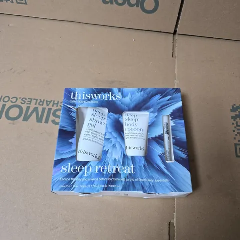 THIS WORKS SLEEP RETREAT SKINCARE SET – THREE-PIECE