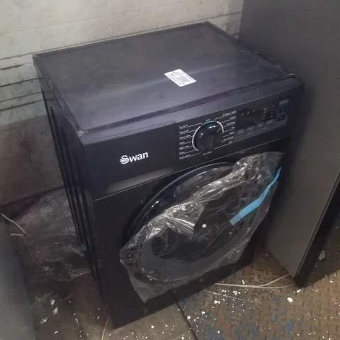 SWAN 8KG 1400 SPIN FREESTANDING WASHING MACHINE - BLACK