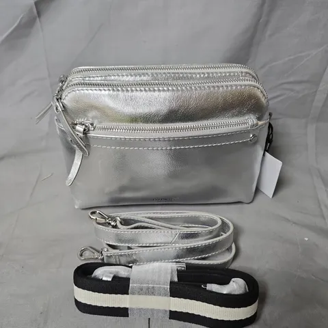 OSPREY LONDON LADIES HANDBAG - SILVER