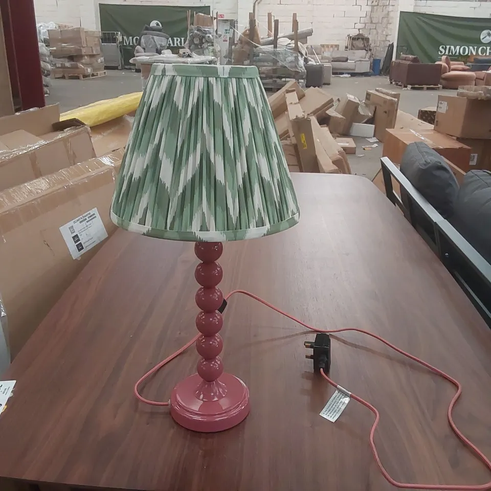 DESIGNER WOODEN TABLE LAMP