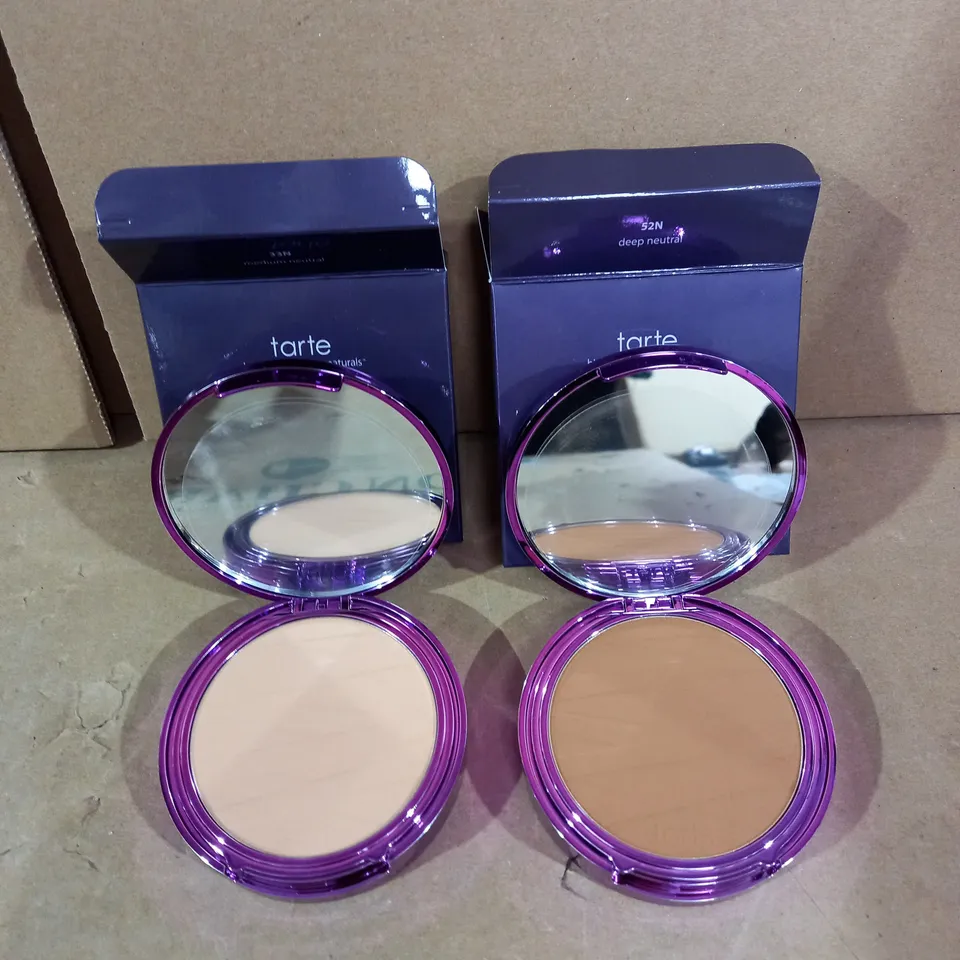 LOT OF 2 TARTE SHAPE TAPE PRESSED POWDER MAKEUP