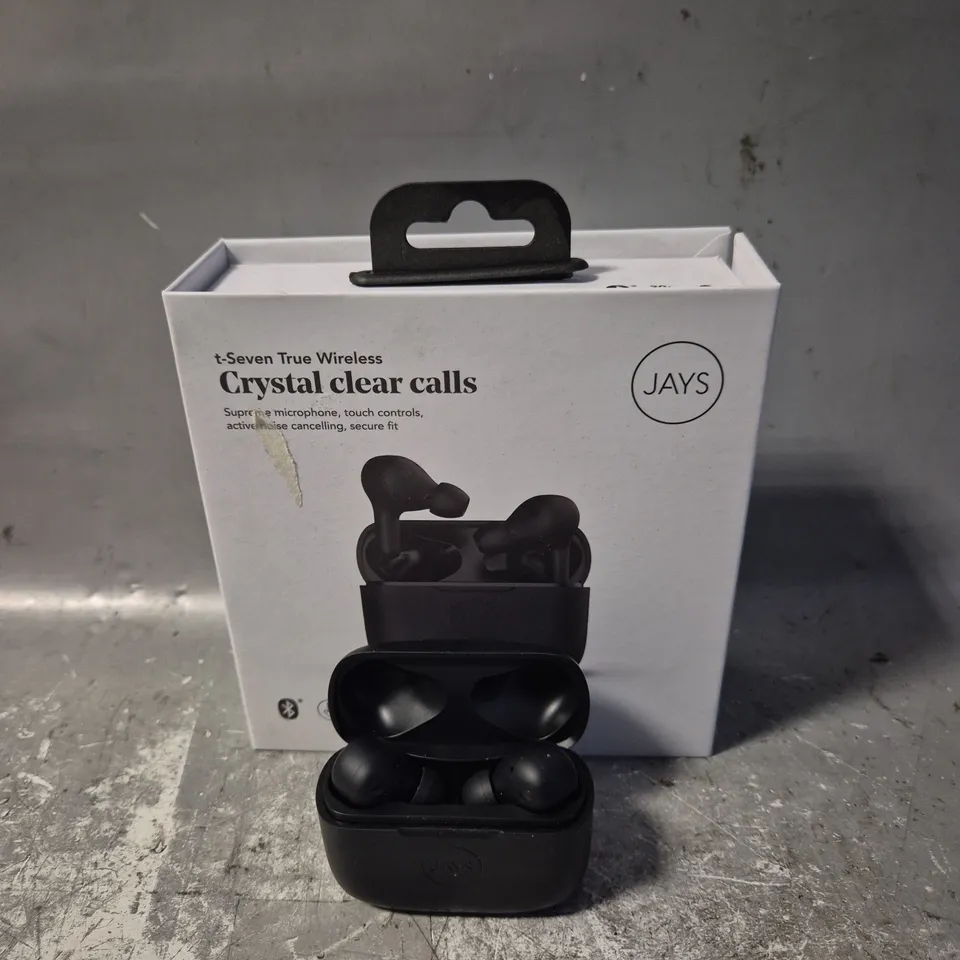 BOXED JAYS T-SEVEN TRUE WIRELESS EARPHONES 