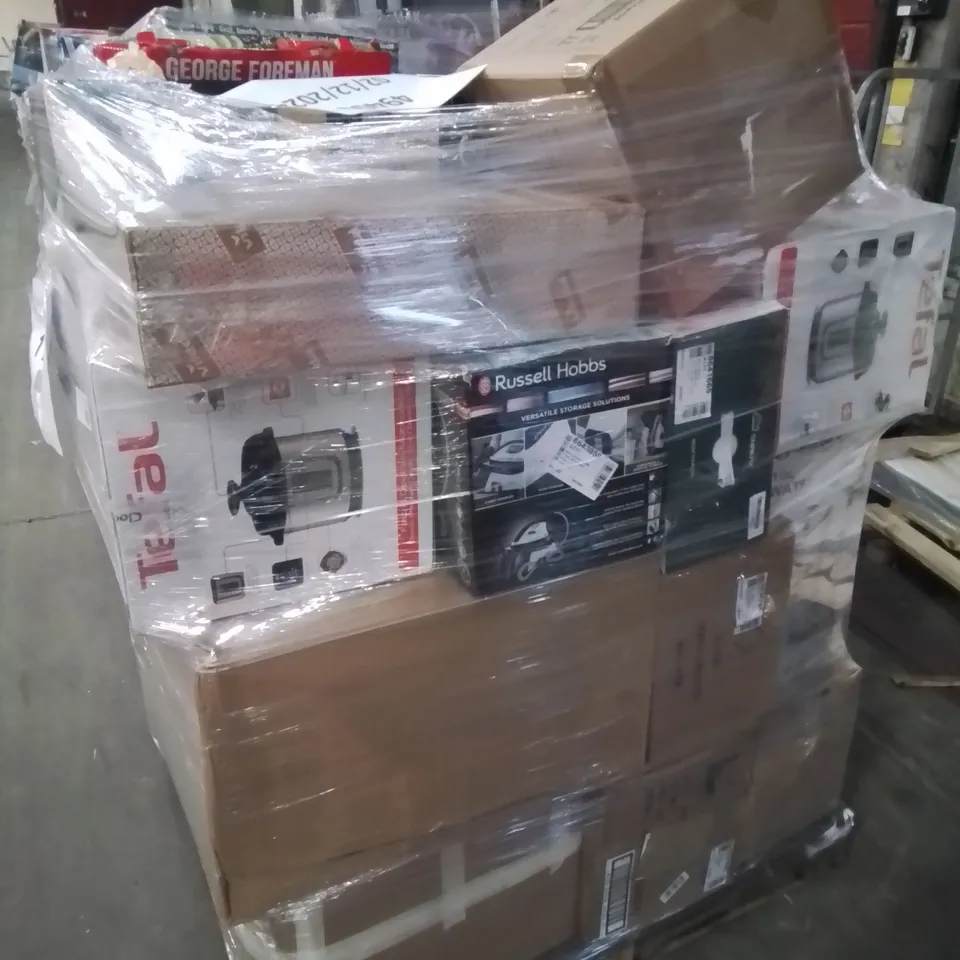 PALLET OF APPROXIMATELY 28 UNPROCESSED RAW RETURN HOUSEHOLD AND ELECTRICAL GOODS TO INCLUDE;