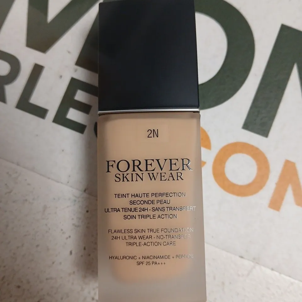 DIOR FOREVER SKIN WEAR FOUNDATION – SHADE 2N, 30 ML – BOXED