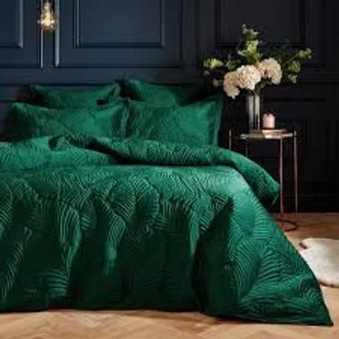 PAOLETTI PALMERIA DUVET SET EMERALD GREEN
