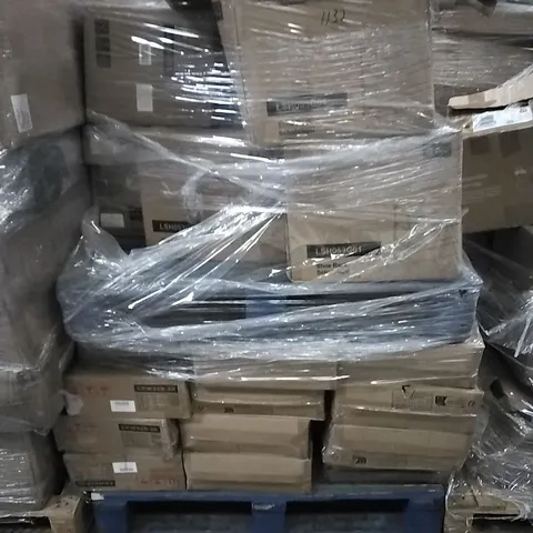 PALLET X2 OF HOUSEHOLD ITEMS TO INCLUDE SHOE RACKS, SHELVING UNIT AND OTHER ASSORTED ITEMS...